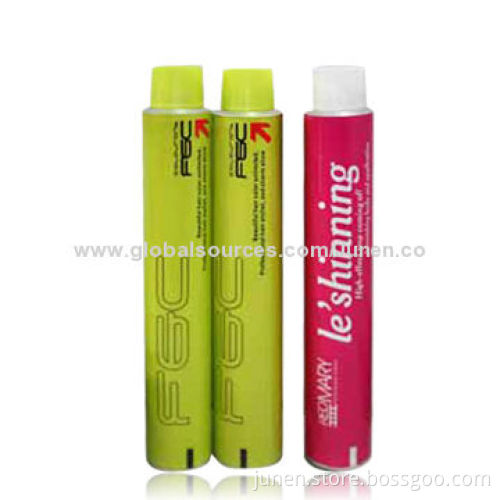 Aluminum Hair Dye Packing Tube, Various Specifications are Available